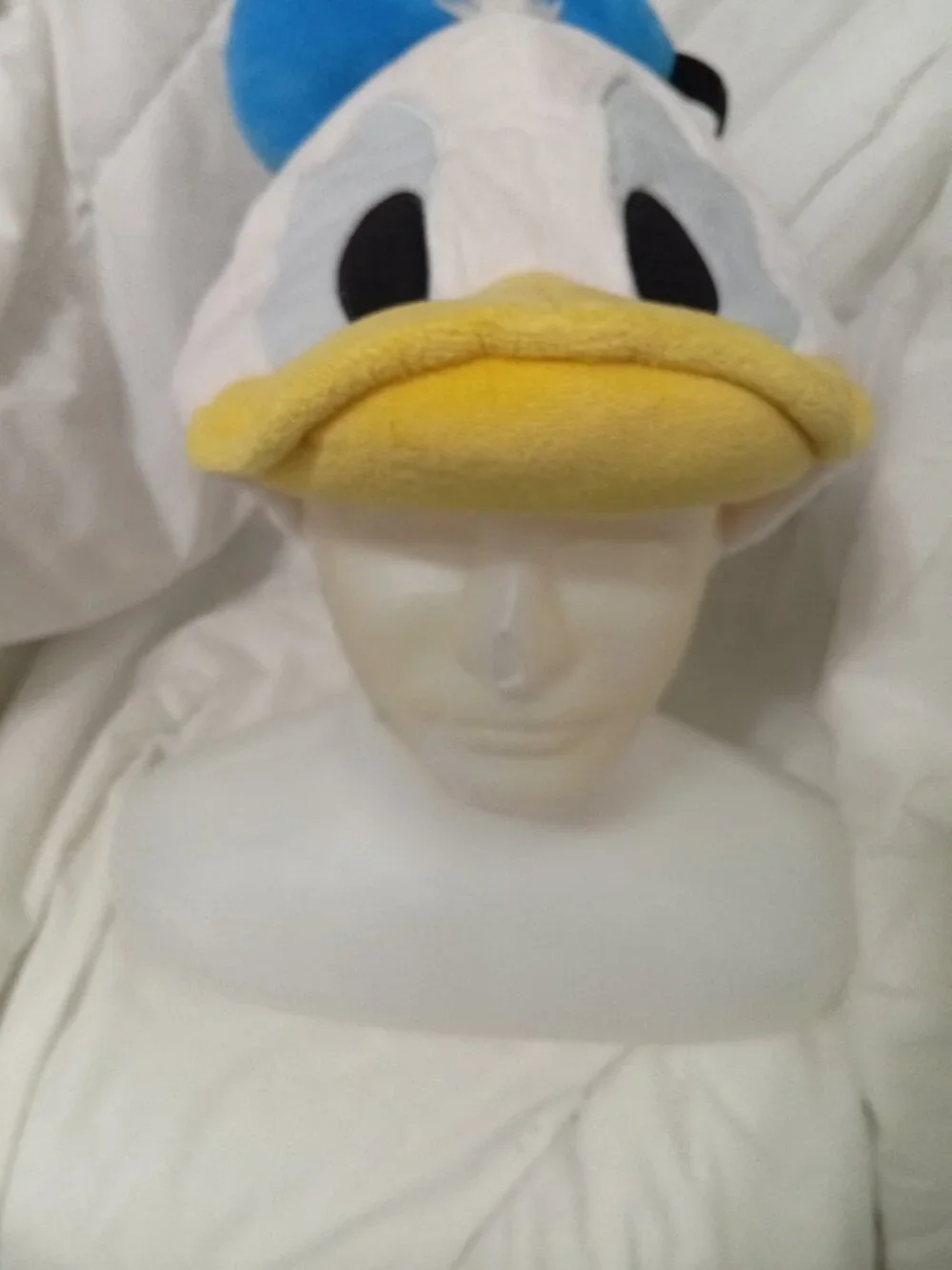 Tokyo Disney Resorts Donald Duck Fan Cap With Dangling Body
